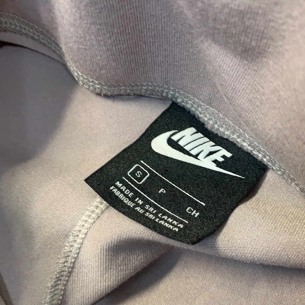 Nike Air leggings elastic stripes taupe size small - Picture 5 of 8